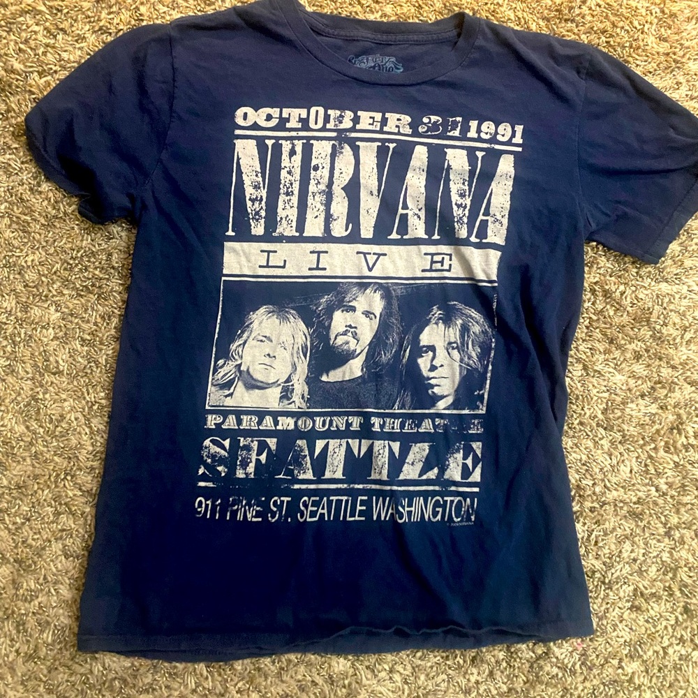 Nirvana band T-shirt